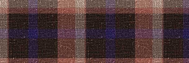 Κλασική χειμώνα tartan καρό απρόσκοπτη μπορντούρα σύνορα. Σύγχρονη Gingham checker φινίρισμα φόντο. Σκωτσέζικο ανδρικό λάβαρο από τουίντ.  - Φωτογραφία, εικόνα