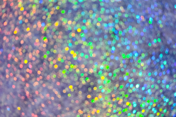 Κορεσμένη ιριδίζουσα θολή υπόσταση, ουράνιο τόξο νέον, φόντο υφή χωρίς αντίθεση, γυαλιστερή λαμπερή αίγλη, αποχρωματισμένη - Φωτογραφία, εικόνα