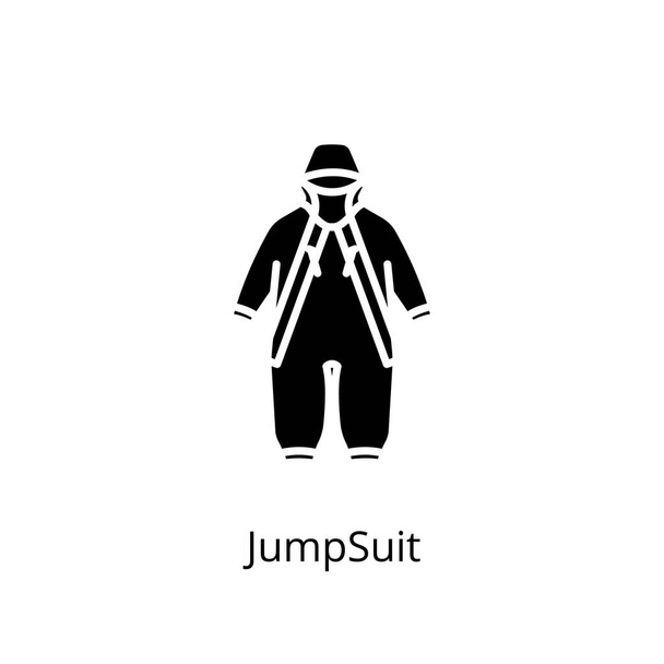 JumpSuit icon in vector. Logotype - Vector, Image
