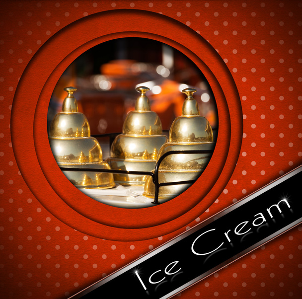 меню мороженого - Фото, изображение