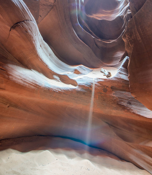 Antelope Canyon jogos de luz solar e rochas - Arizona - EUA - Foto, Imagem
