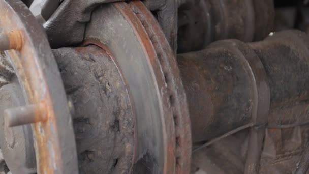 Old Truck Brake System - Footage, Video