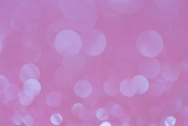 Resumen elegante rosa púrpura brillo vintage brillo con bokeh descentrado para la invitación a la fiesta feliz año nuevo, tarjeta de cumpleaños - Foto, imagen
