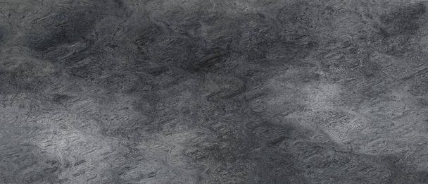 Texture de fond grise en vieux papier vintage design avec bordure noire, vieille illustration de fond en métal antique en couleur café terreux - Photo, image
