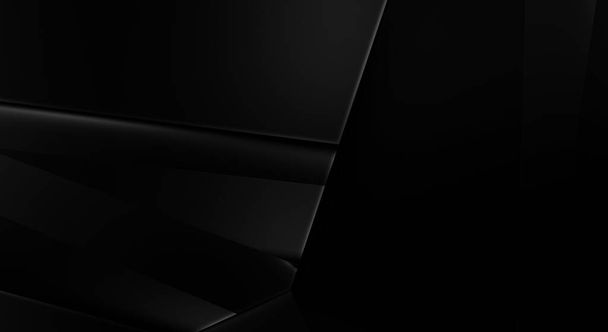 Trendy luxury relief minimalist design. Futuristic template. Premium abstract wallpaper with dark elements. Elegant backdrop. Black 3d geometric background. Design for poster, brochure, presentation. - Photo, Image