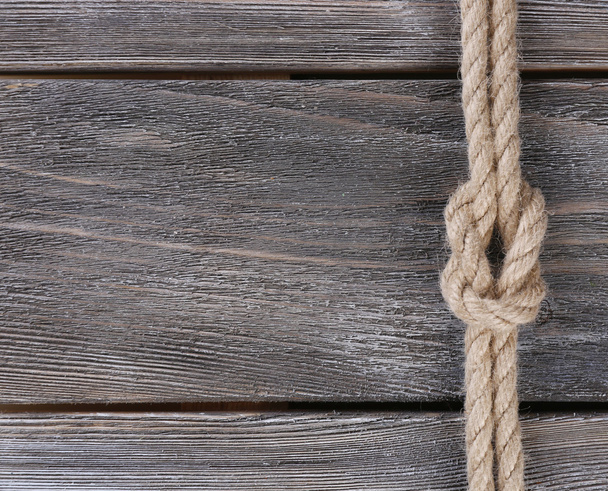 Marine knot on background - Фото, изображение