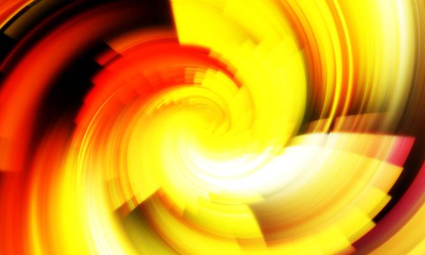 Revolving Light show background. Ethereal energetic swirl rotation with vivid colors. Colorful vibrant motion illustration. Promotional background. Celebration graphic. - Photo, Image
