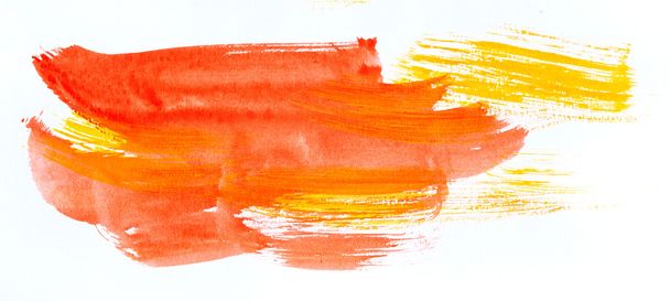 Watercolor paint strokes - Zdjęcie, obraz