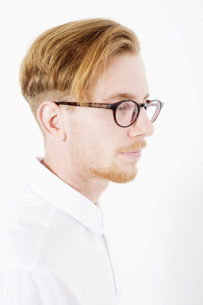 portrait of a young red-haired man - Foto, imagen