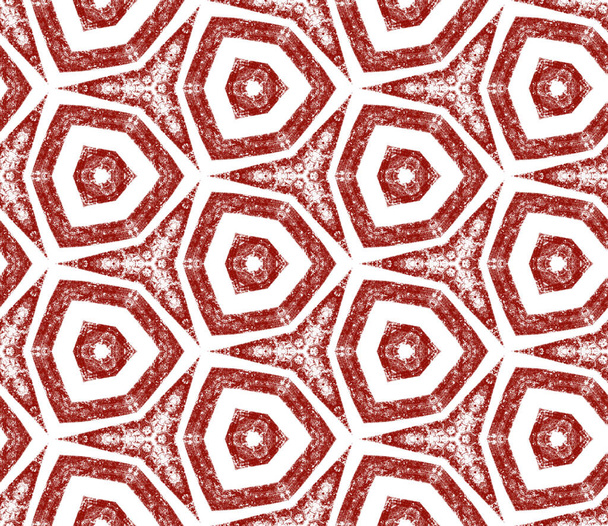 Arabesque hand drawn pattern. Wine red symmetrical kaleidoscope background. Oriental arabesque hand drawn design. Textile ready juicy print, swimwear fabric, wallpaper, wrapping. - Fotó, kép