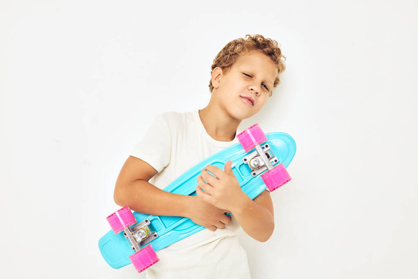 Little boy casual street style lifestyle childhood - Фото, изображение