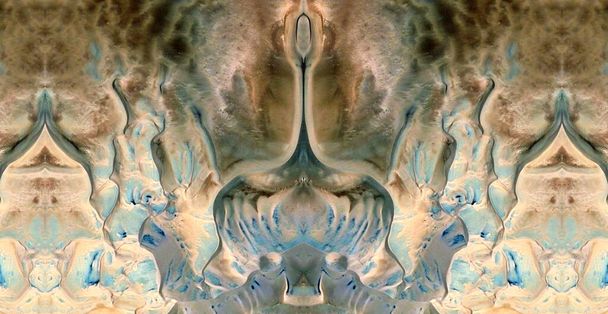 eroottinen symmetrinen valokuvaus aavikot Afrikan ilmasta - Valokuva, kuva