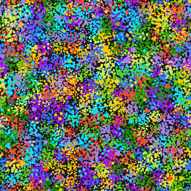 Motif de bulles multicolores sans couture vectoriel. Modèle graphique sans couture - Vecteur, image