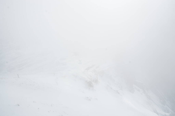 landscape with snow covered mountains - Φωτογραφία, εικόνα