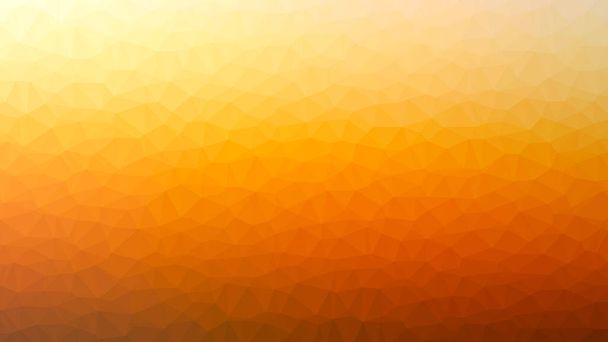 薄いオレンジ色のグラデーションの多角形の背景 - 写真・画像