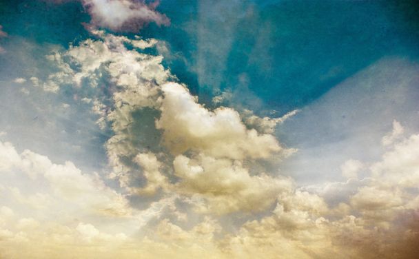 retro niebo - Zdjęcie, obraz