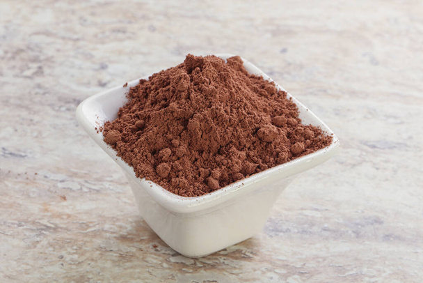 Natural organic aroma cocoa powder for culinary - Photo, Image