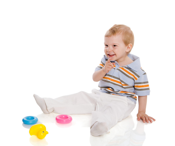 Boy playing - Фото, изображение