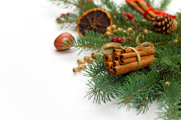 Décorations de vacances. Composition de Noël
. - Photo, image