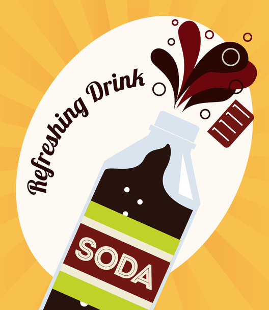 soda design  - Vector, Image