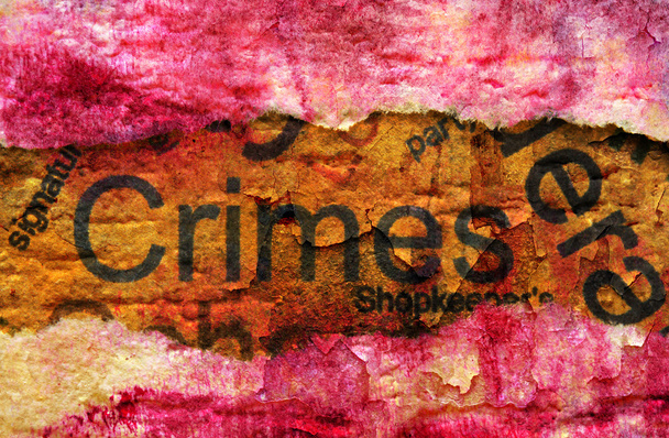 Concepto de crimen
 - Foto, imagen