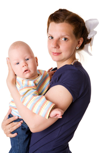 Mother holding baby - Fotó, kép