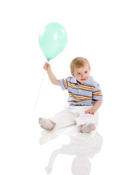 Boy with balloon - Foto, immagini