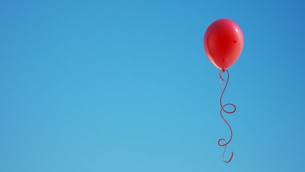 Balão vermelho com Clipping Pat
 - Foto, Imagem