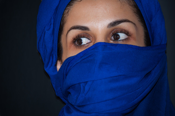 retrato mulher muçulmana
 - Foto, Imagem