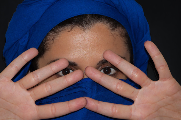 muslimská žena portrét - Fotografie, Obrázek