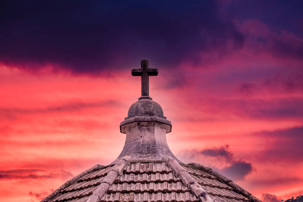 サンサイモン家礼拝堂,バジェモッサ墓地,マヨルカ島,バレアレス諸島,スペイン - 写真・画像