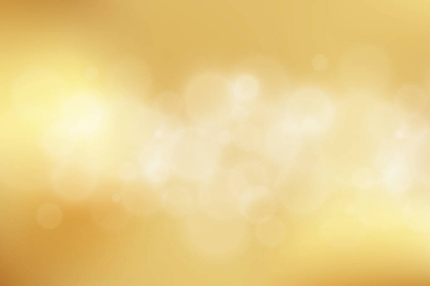 Золотий абстрактний розмитий градієнт з боке, золотий світлий фон. Векторні ілюстрації
. - Вектор, зображення