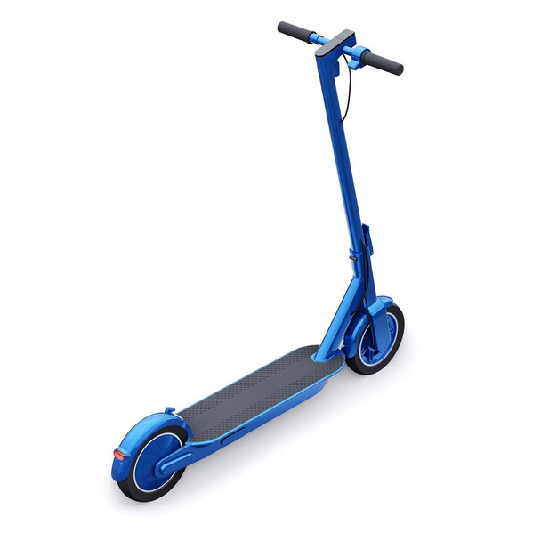electric folding scooter for leisure and city trips 3D illustration. - Photo, Image