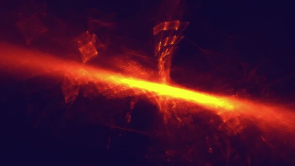 огненное пламя горящий абстрактный фон 4k - Кадры, видео