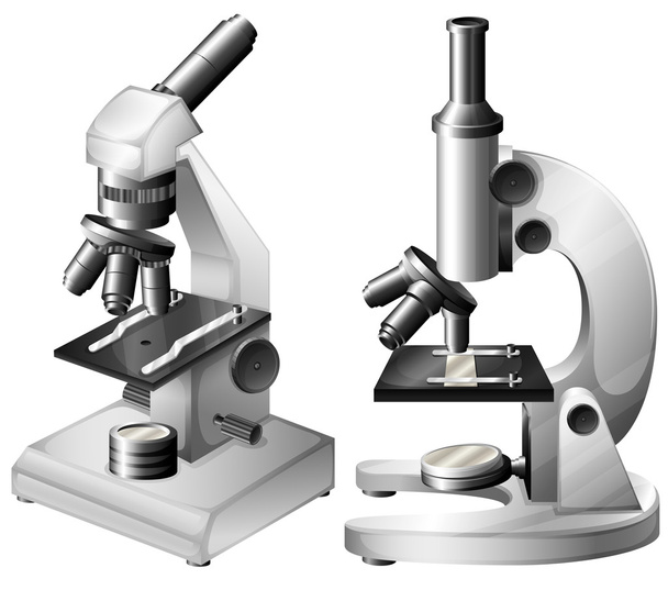 mikroskoopit - Vektori, kuva