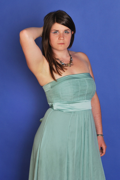 Girl in evening gown - Fotografie, Obrázek