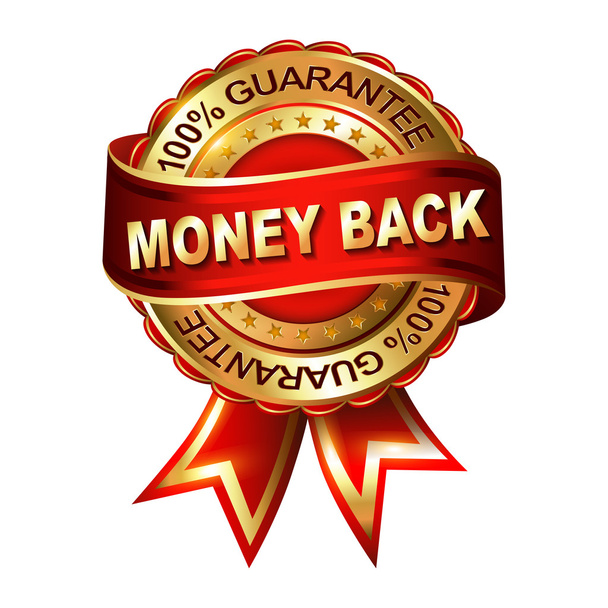 Geld-zurück-Garantie - Vektor, Bild