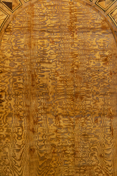 Kuvio kaunis kiillotettu ruskea puu - Valokuva, kuva