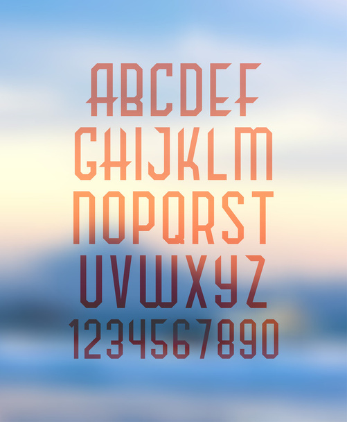 Alphabet Set - Vector, Image