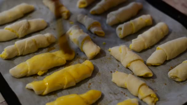 Croissant baking - Footage, Video