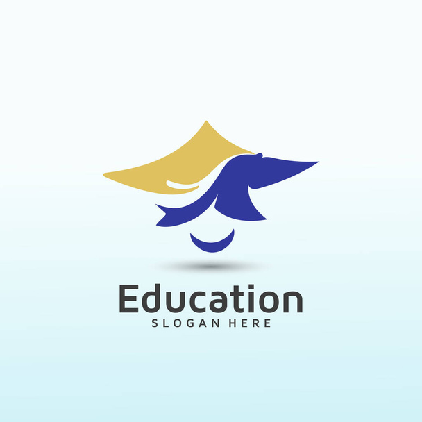 Student Success Academy vector logo design - Vector, Image