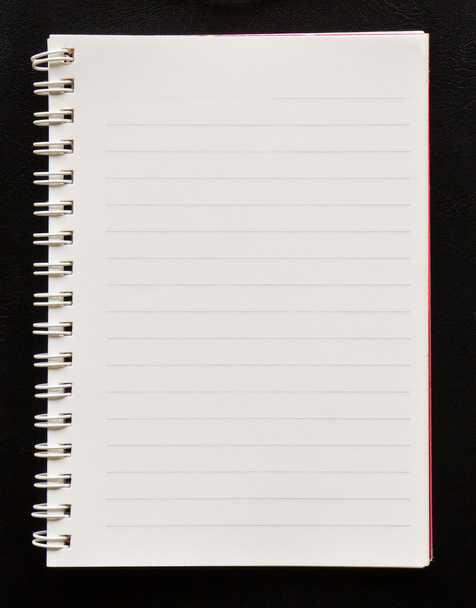 Cuaderno en blanco
 - Foto, Imagen