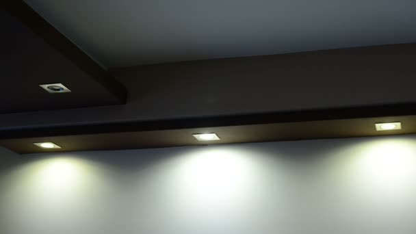 lampy sufitowe - Materiał filmowy, wideo