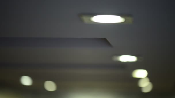 Ceiling lights - Footage, Video
