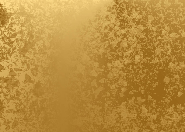 Fondo de textura de papel decorativo abstracto dorado para obras de arte - Ilustración - Foto, Imagen
