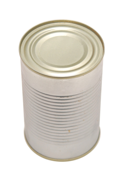 Can on white - Фото, изображение