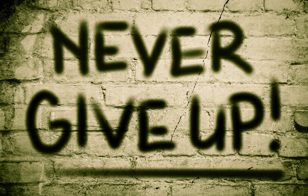 asla vazgeçmek kavramı - Fotoğraf, Görsel