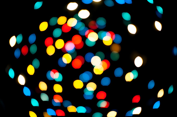 Amazing bokeh of christmas lights - Valokuva, kuva