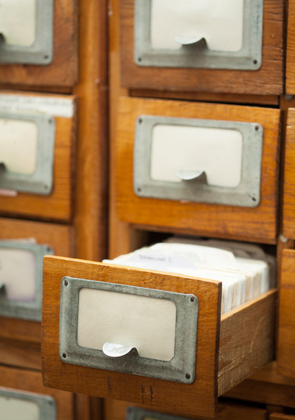Library drawers - Photo, Image
