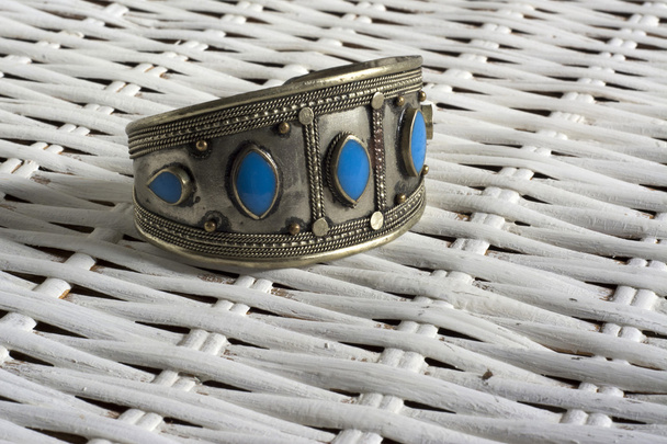 pulseira vintage com pedra turquesa
 - Foto, Imagem